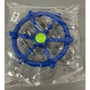 Backyard Discovery Premium Steering Wheel - Blue and Lime - NO HARDWARE